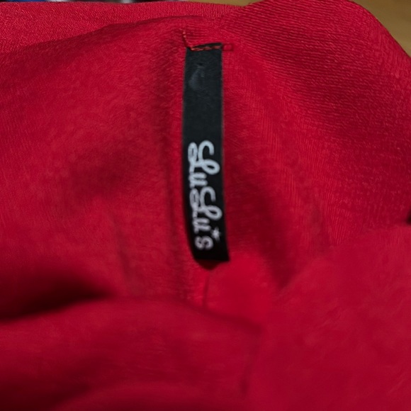 Lulu’s Red Dress - Picture 3 of 8